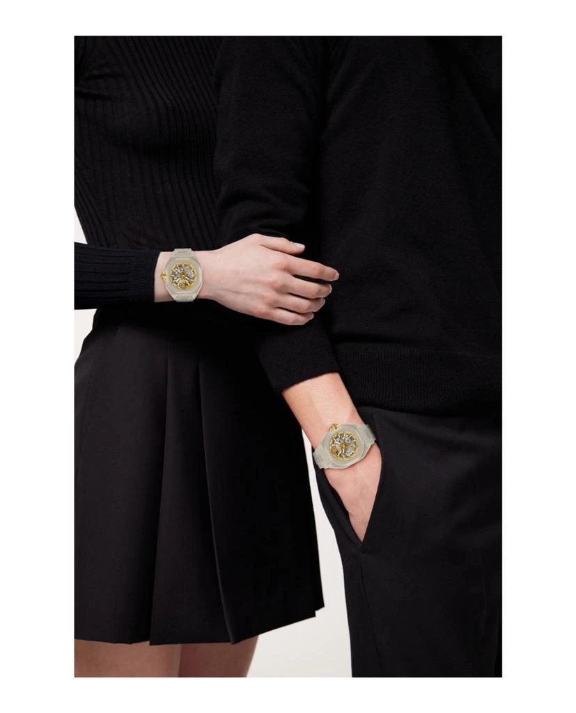 Versace V-Legend Skeleton Automatic Watch 5