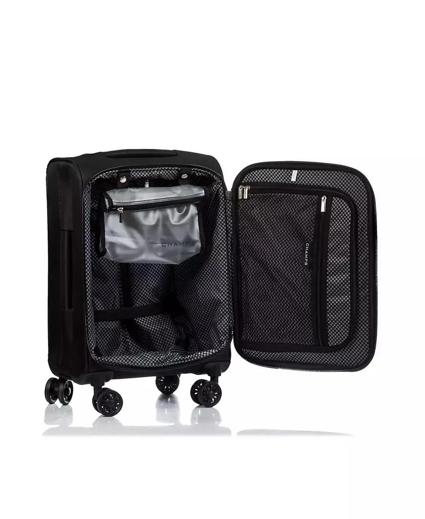 CHAMPS 3-Pc. Travelers Softside Luggage Set 2