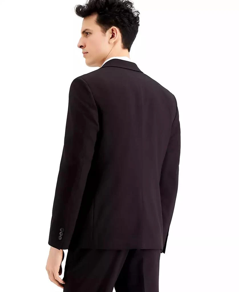 INC International Men's Slim-Fit Burgundy Solid Suit Jacket, Created for Macy's 2