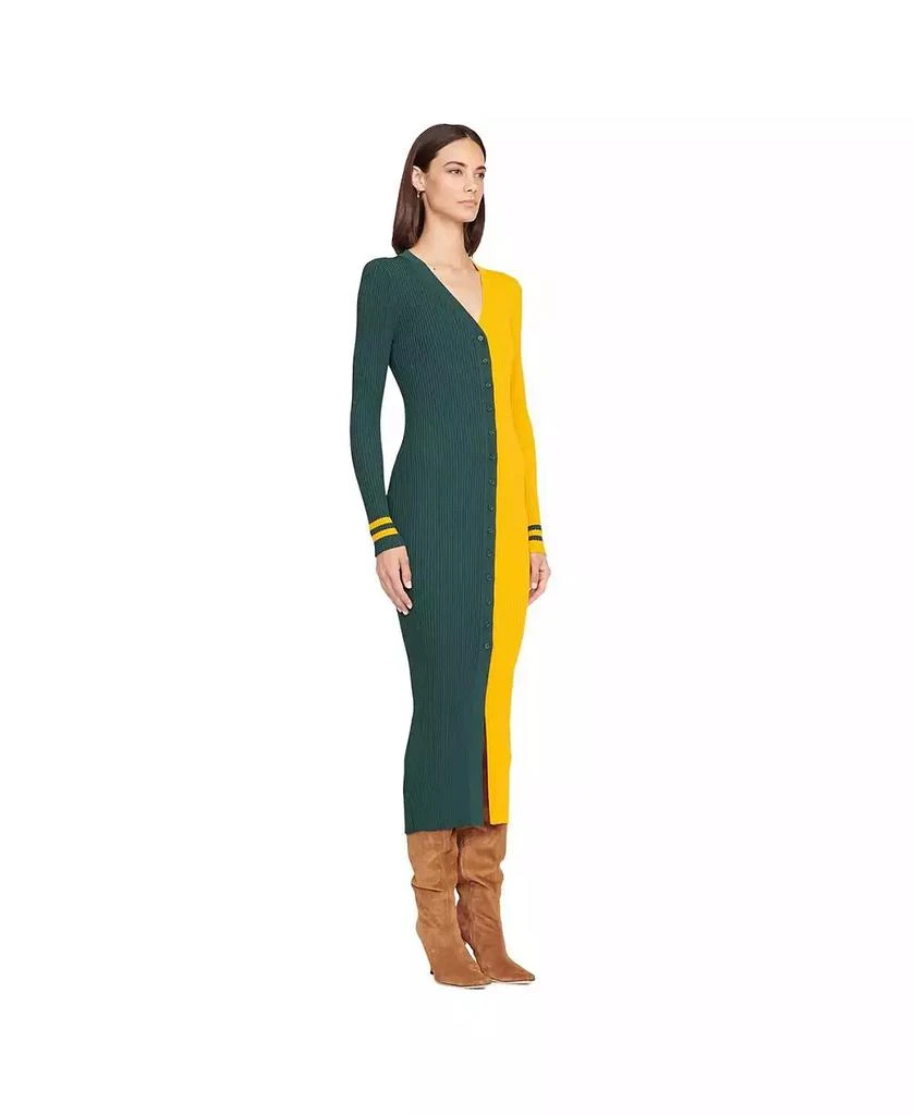 Women's Green, Gold Green Bay Packers Shoko Knit Button-Up Sweater Dress On Sale Now with Up to 21% Off | Discover Exclusive Deals & Savings at BeyondStyle Authentic Staud dress|sports Women's Green, Gold Green Bay Packers Shoko Knit Button-Up Sweater Dress On Sale Now with Up to 21% Off | Discover Exclusive Deals & Savings at BeyondStyle Authentic Staud dress|sports
