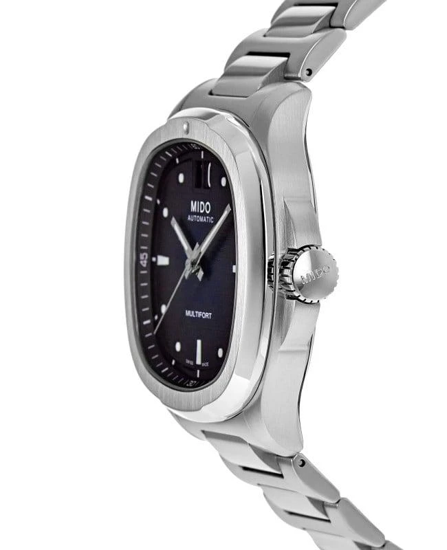 MIDO Mido Multifort TV Big Date Blue Dial Steel Men's Watch M049.526.11.041.00 3