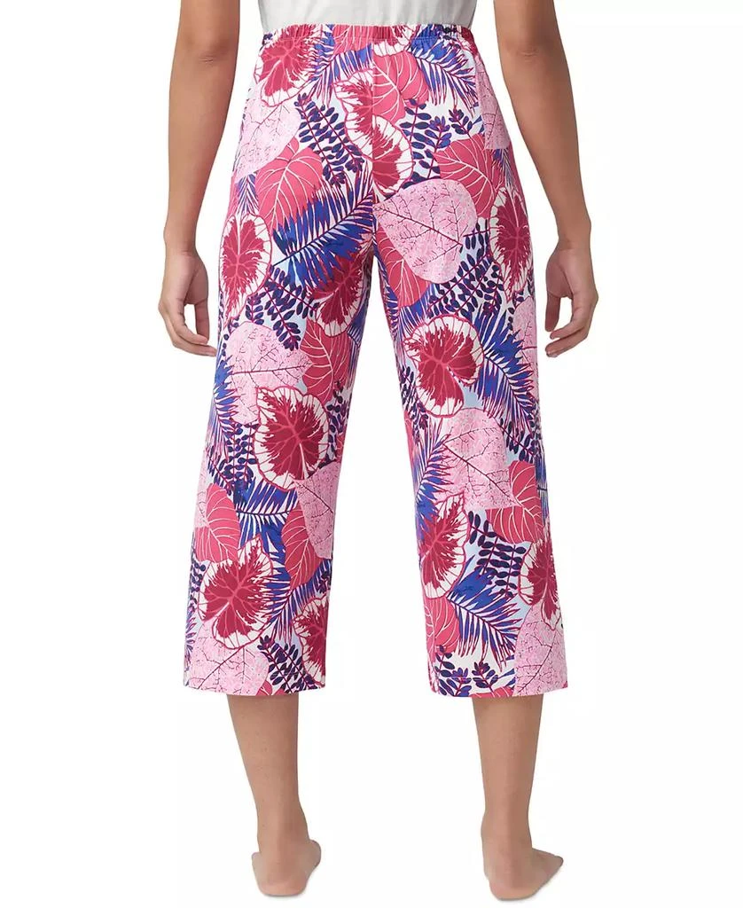 Hue Women's The Great Palms Printed Capri Pajama Pants 2