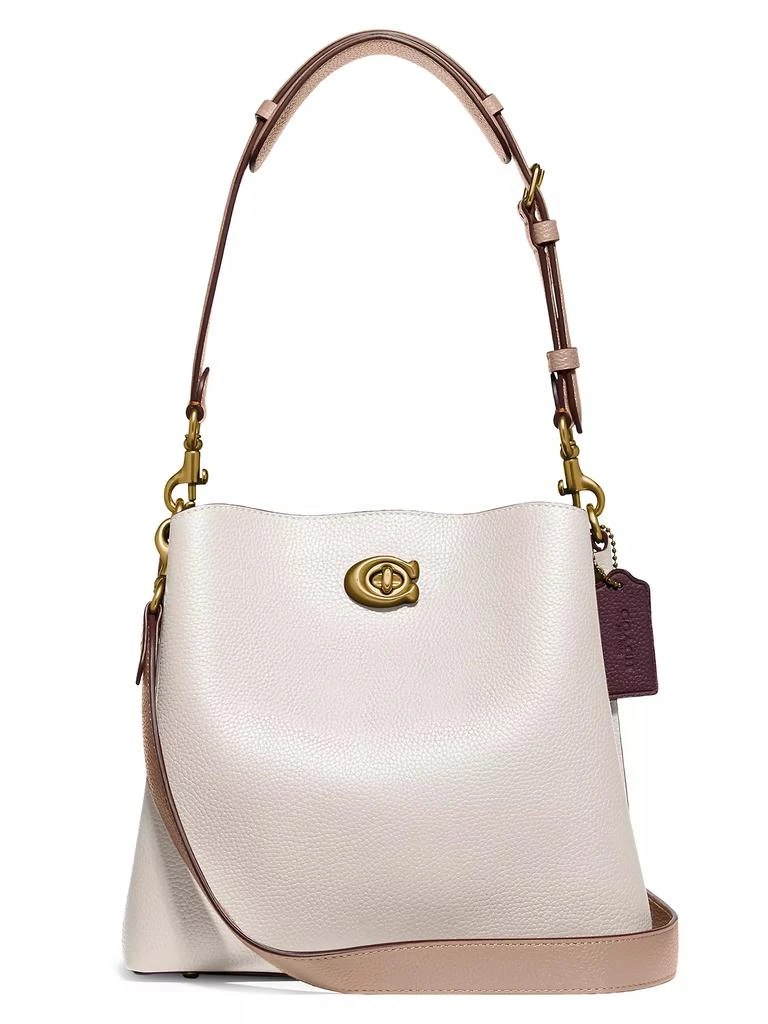 Coach Willow Colorblock Leather Bucket Bag 1