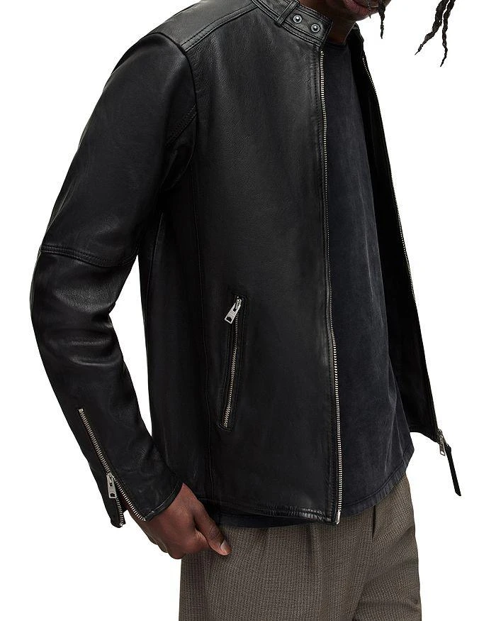 ALL SAINTS Cora Leather Moto Jacket 5