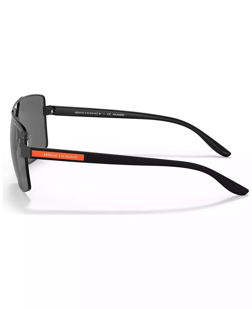 Armani Exchange Men's Polarized Sunglasses, AX2037S 5