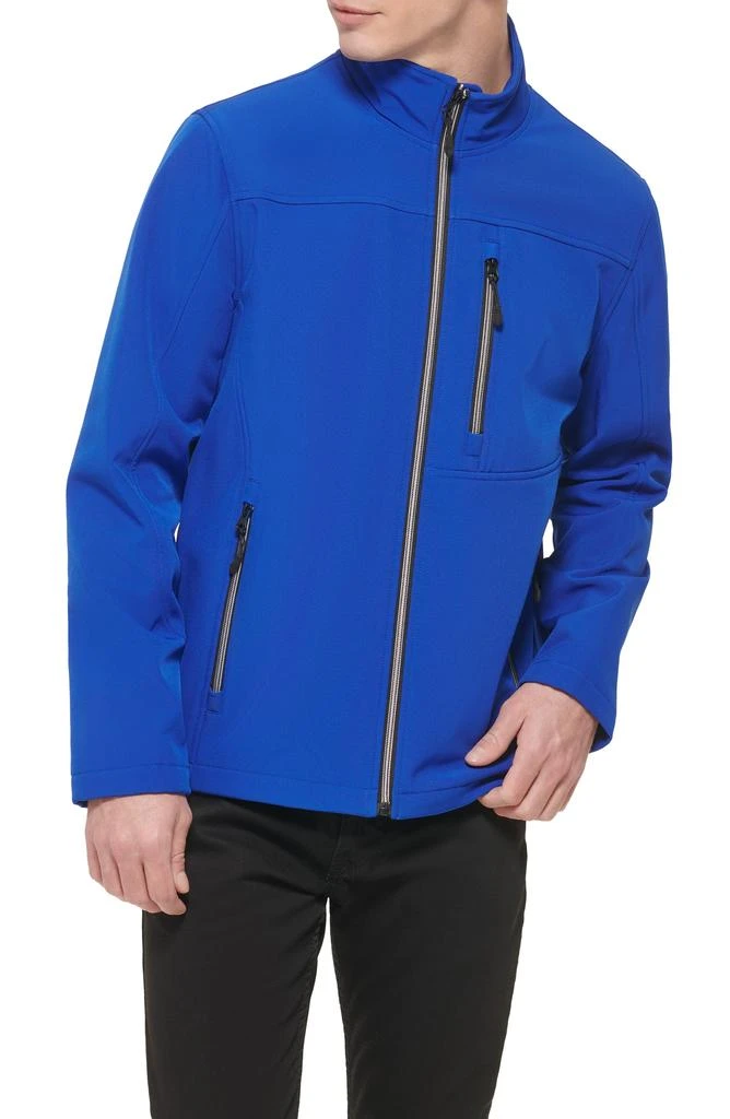 GUESS Stand Collar Softshell Rain Jacket 6