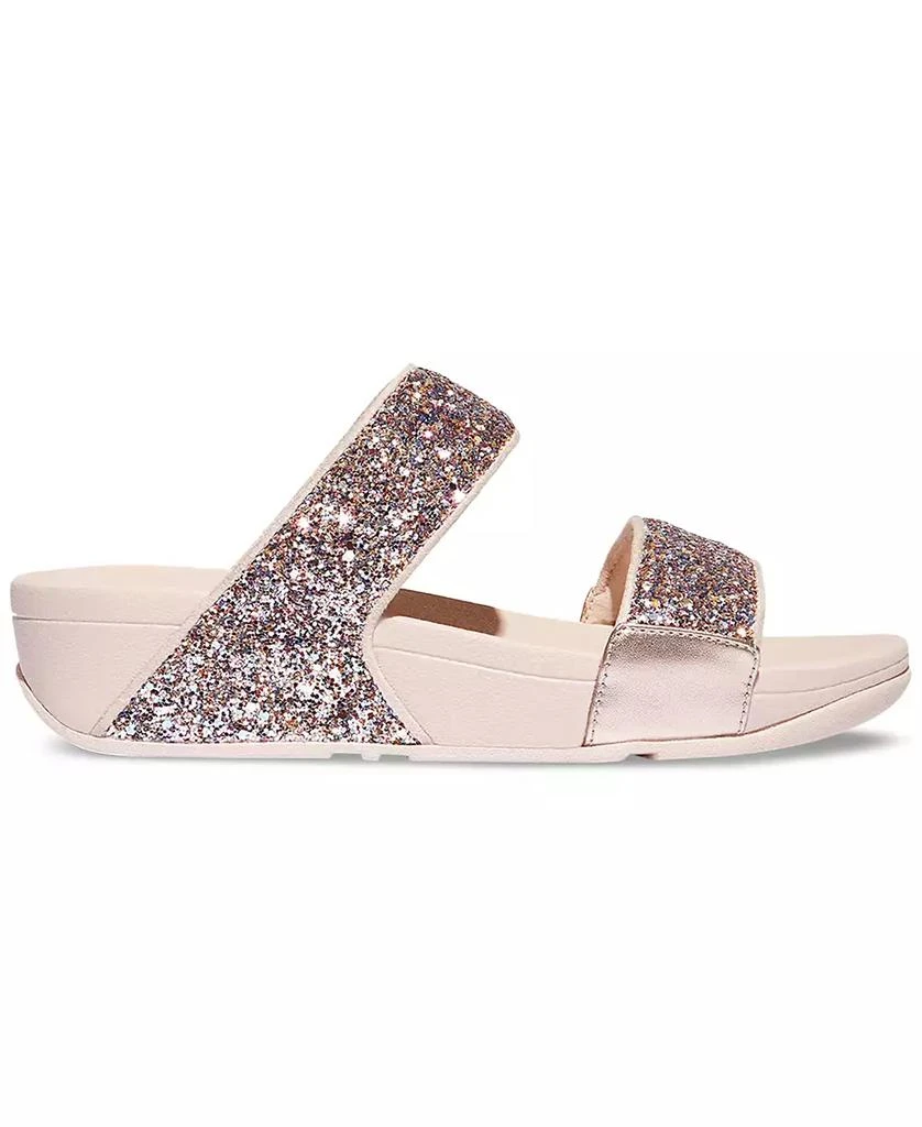 FitFlop Women's Lulu Multi-Tonal Glitter Wedge Sandals 2