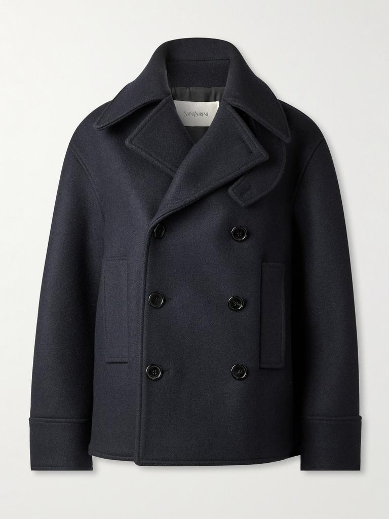 【関税＆送料込み】Saint Laurent Oversized Caban Coat Saint Laurent Oversized Caban Coat | italist