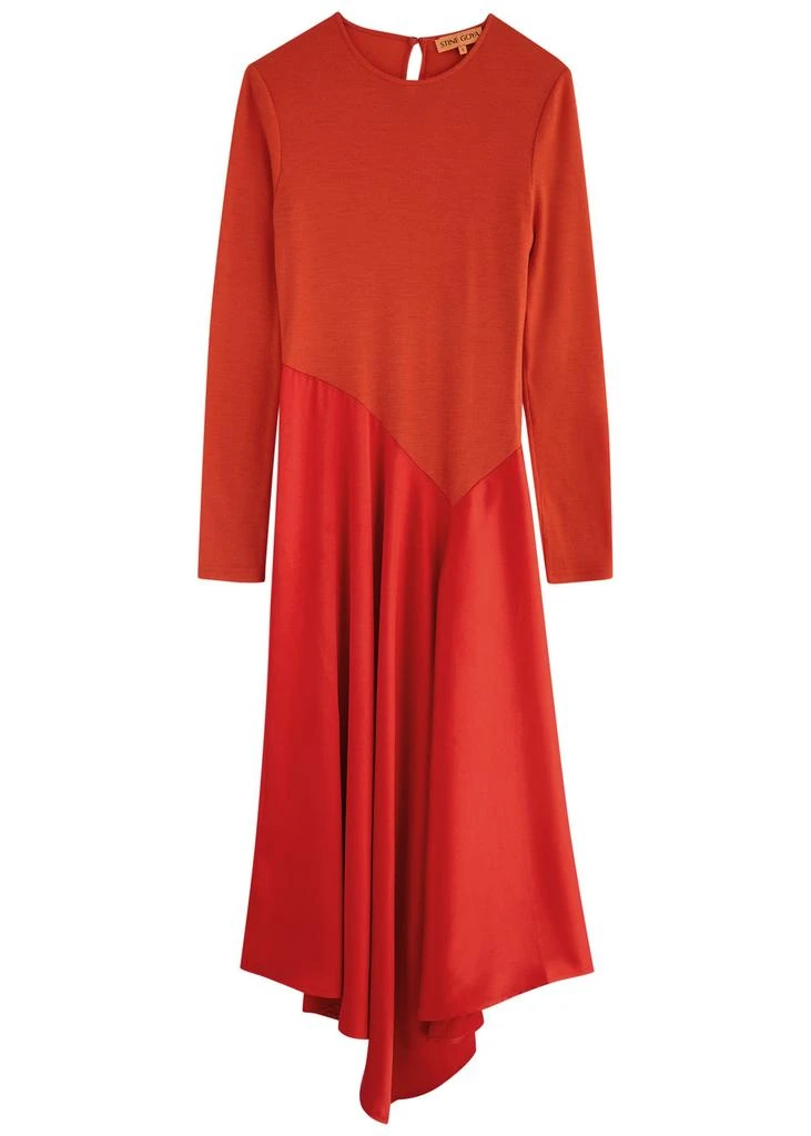 Stine Goya Elasticated Midi Dress