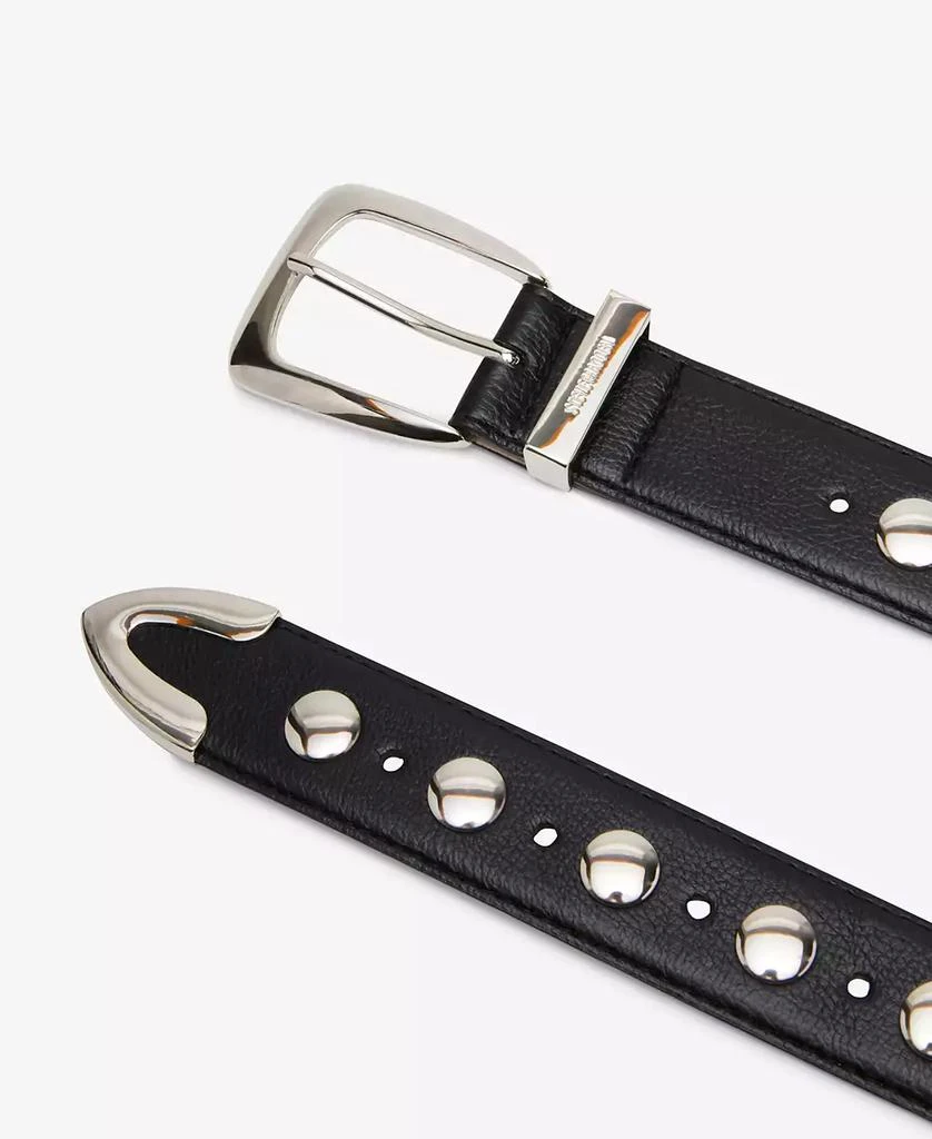 Steve Madden Women's Studded Faux-Leather Belt 2