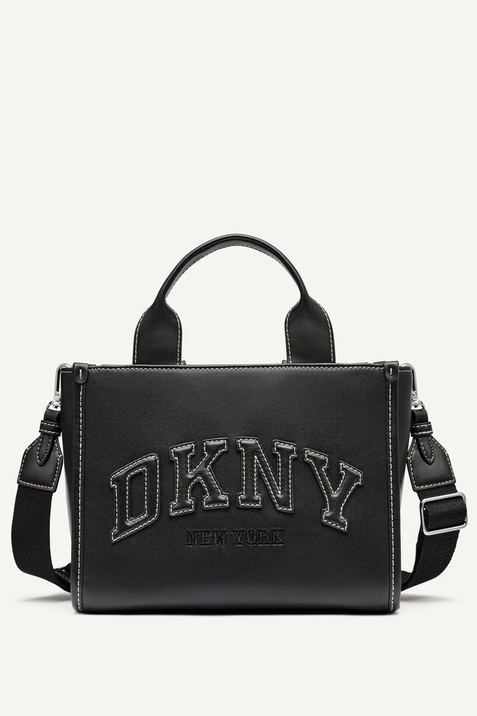 DKNY HADLEE SMALL EMBELLISHED LOGO TOTE