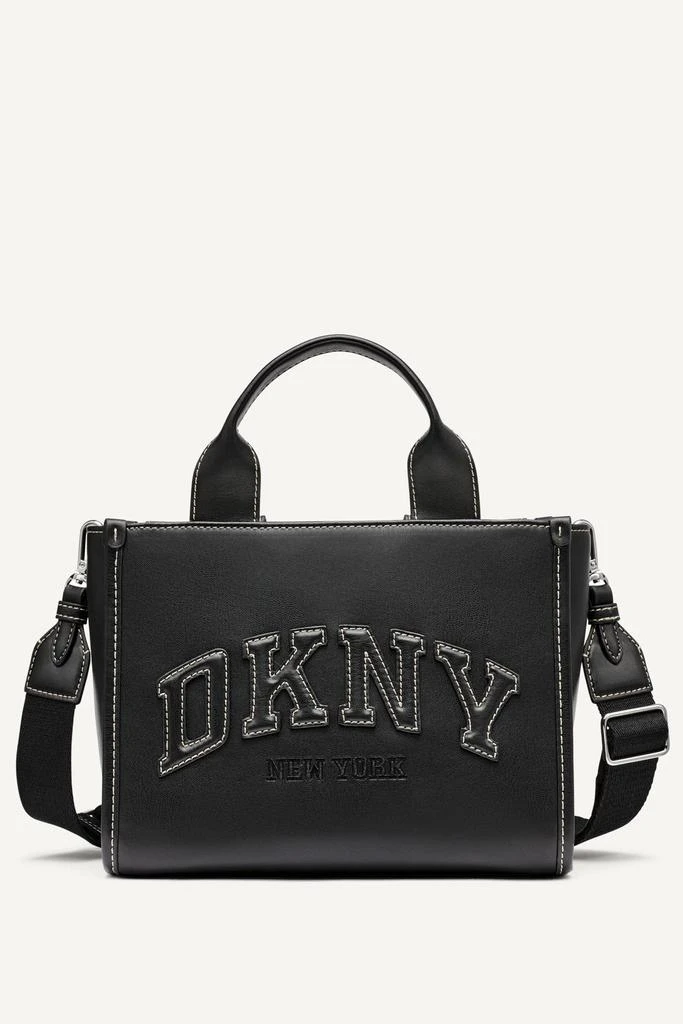 DKNY HADLEE SMALL EMBELLISHED LOGO TOTE 1