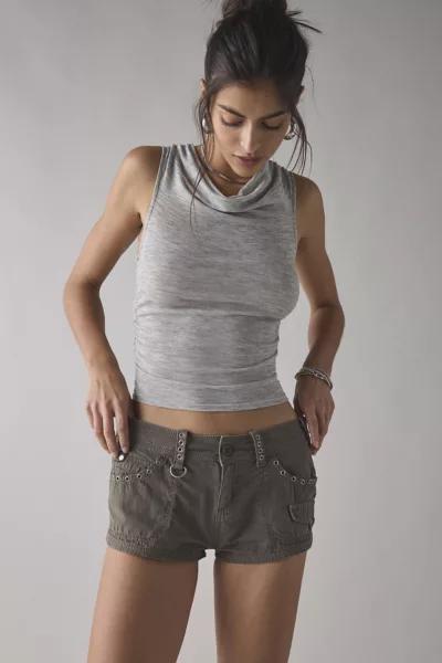 Jaded London Jaded London Tucana Low-Rise Cargo Mini Short