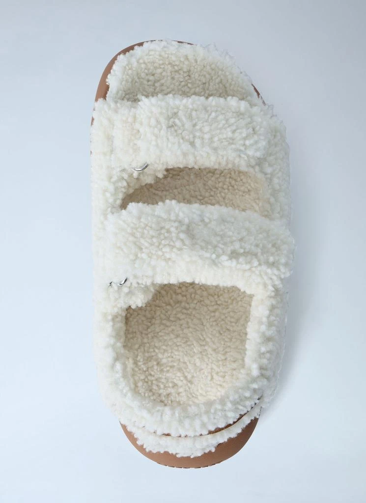 Moon Boot MB Shearling Sandals 6