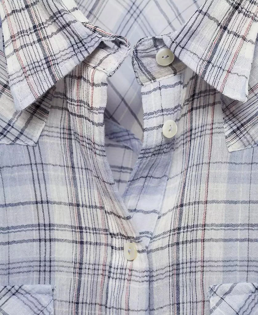 Mango Women's Check Cotton Shirt 5