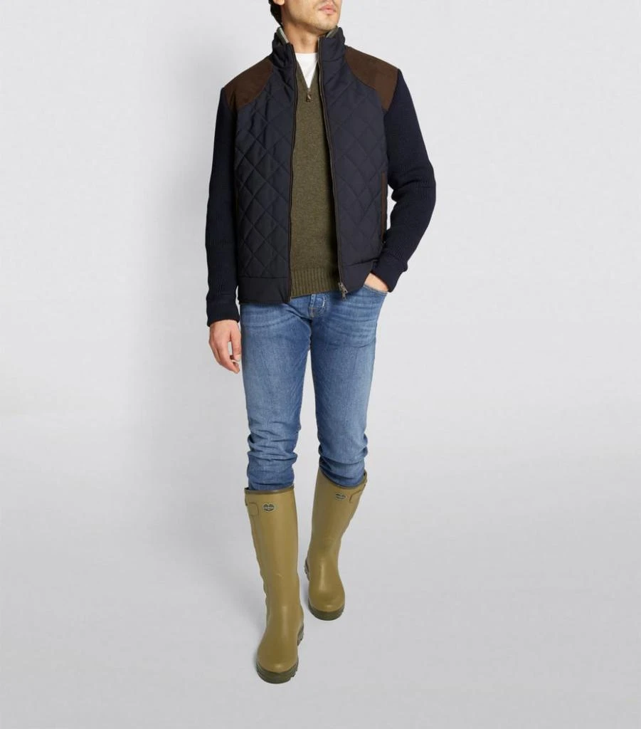 Le Chameau Leather-Lined Chasseur Wellington Boots 5