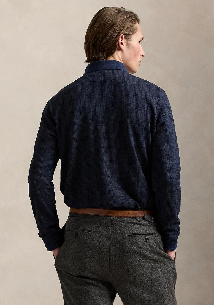 Ralph Lauren Classic Fit Glen Plaid Jersey Polo Shirt 2