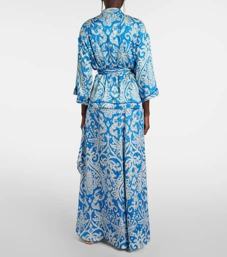 Poupette St Barth Clea printed jacket 3