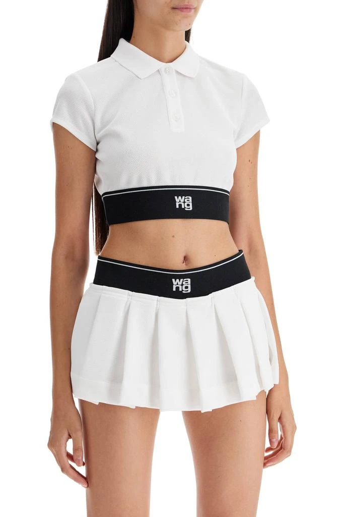 Alexander Wang cheerleader crop top polo 2