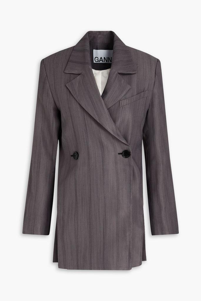 【送料&関税込】Ganni Technical Twill Blazer For Ganni Technical Twill Blazer For - Jackets - BeyondStyle