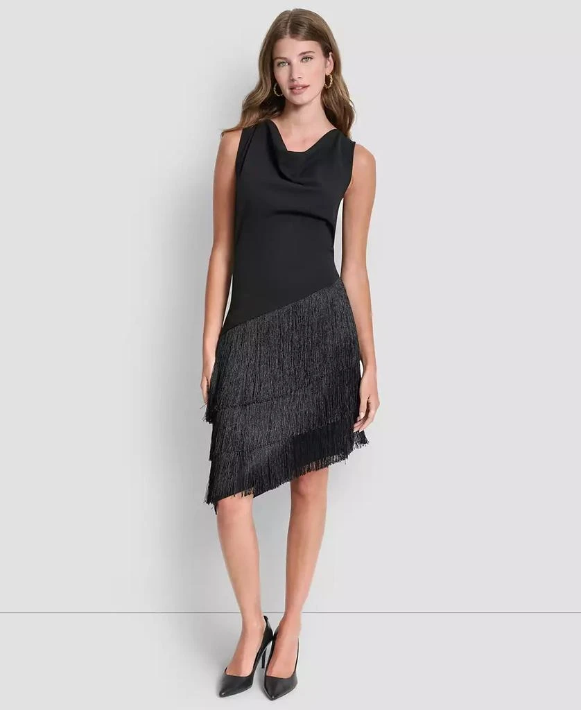 chinese dress ladies Linen Blend Tie Back Maxi Dress | A-Line Dress main image 0