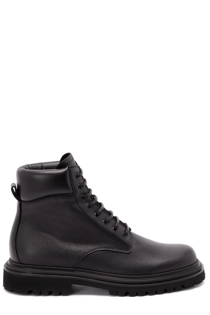 Dolce 
Gabbana Dolce 
Gabbana Logo Debossed Ankle Boots 1