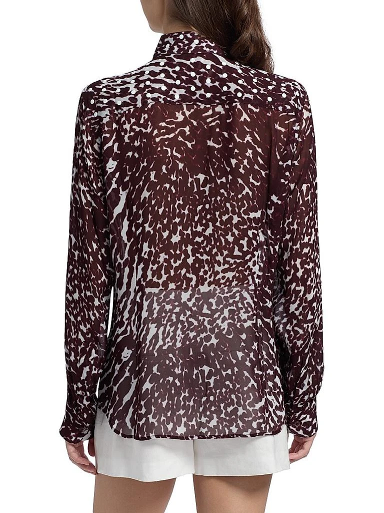 Dries Van Noten Chowy Dyed Print Blouse 5