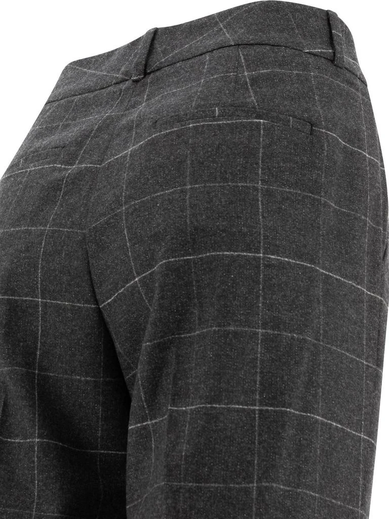 Peserico Peserico Check Pattern Pants 4