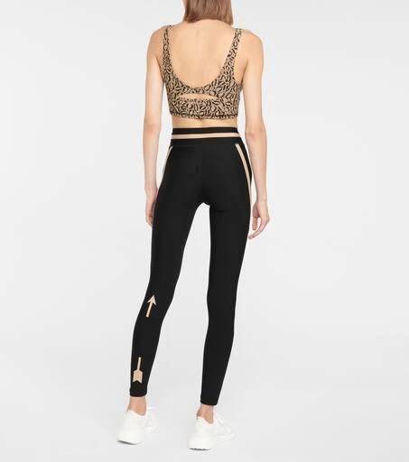 The Upside Candice leopard-print sports bra 3