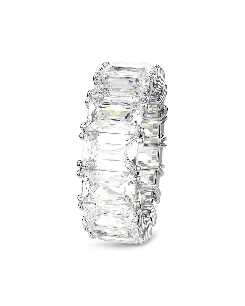 Swarovski Matrix Crystal Eternity Band Ring 3
