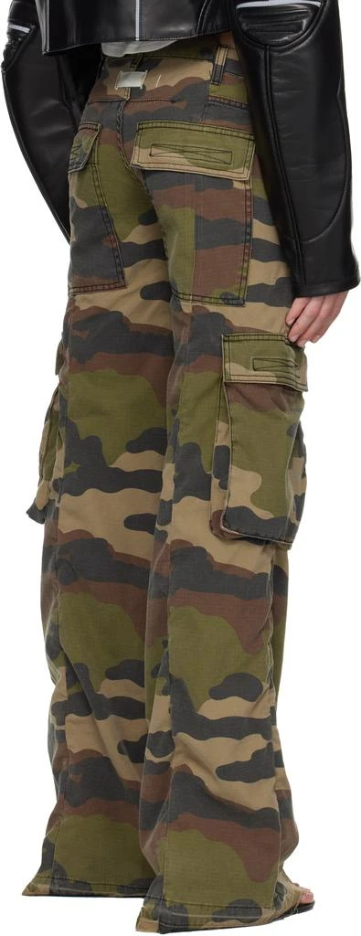 NVL-GARDE Khaki Low Rise Cargo Pants 3