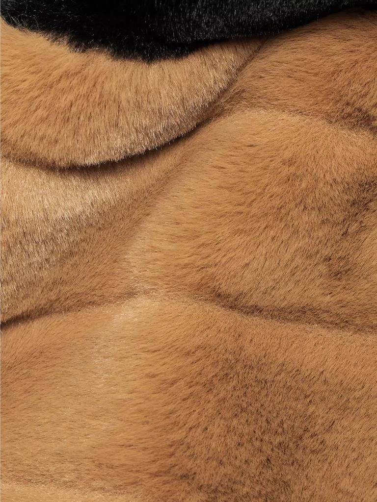 L'Agence Zoya Faux-Fur Belted Coat 7