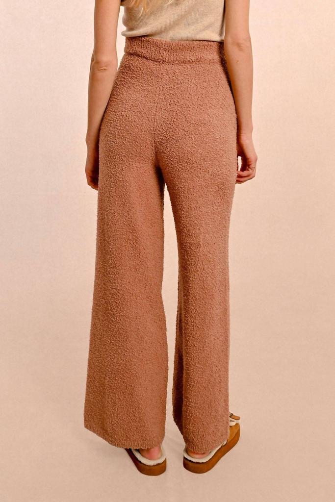 Molly Bracken Molly Bracken - PLUSH KNIT LOUNGEWEAR PANTS