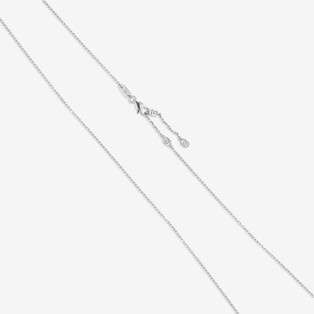 Gucci Gucci GG Running 18K White Gold Pendant Necklace YBB48163800200U-copy 3