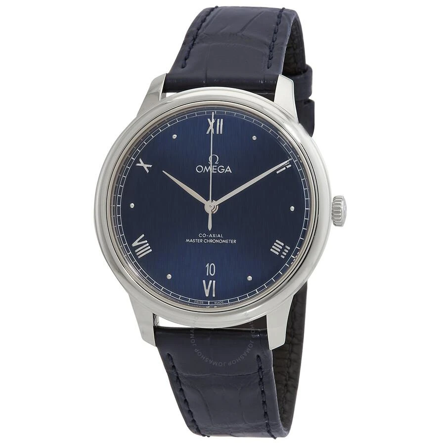 Omega De Ville Automatic Chronometer Blue Dial Men's Watch 434.13.40.20.03.001 1