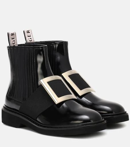 Roger Vivier Chelsea Viv' leather ankle boots 1