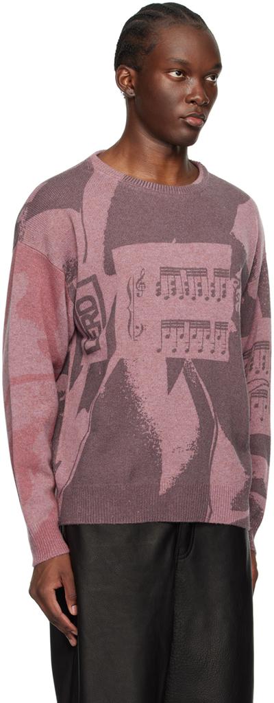 Enfants Riches Déprimés Pink Trax Unsound Sweater