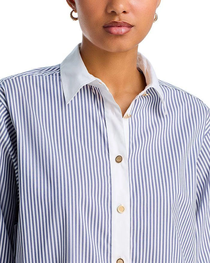 FRAME The Borrowed Striped Shirt 4