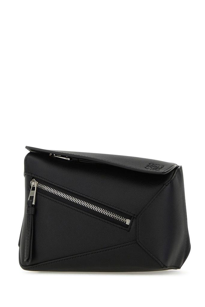 Loewe Black leather mini Puzzle belt bag