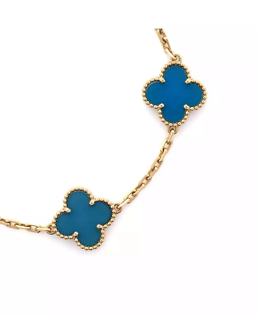 Pre-Owned Van Cleef 
Arpels Vintage Alhambra 5 Motifs Bracelet 6