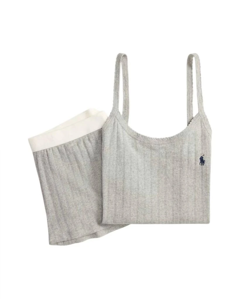 Ralph Lauren Polo Ralph Lauren - Pointelle Cami 
Short Sleep Set 3