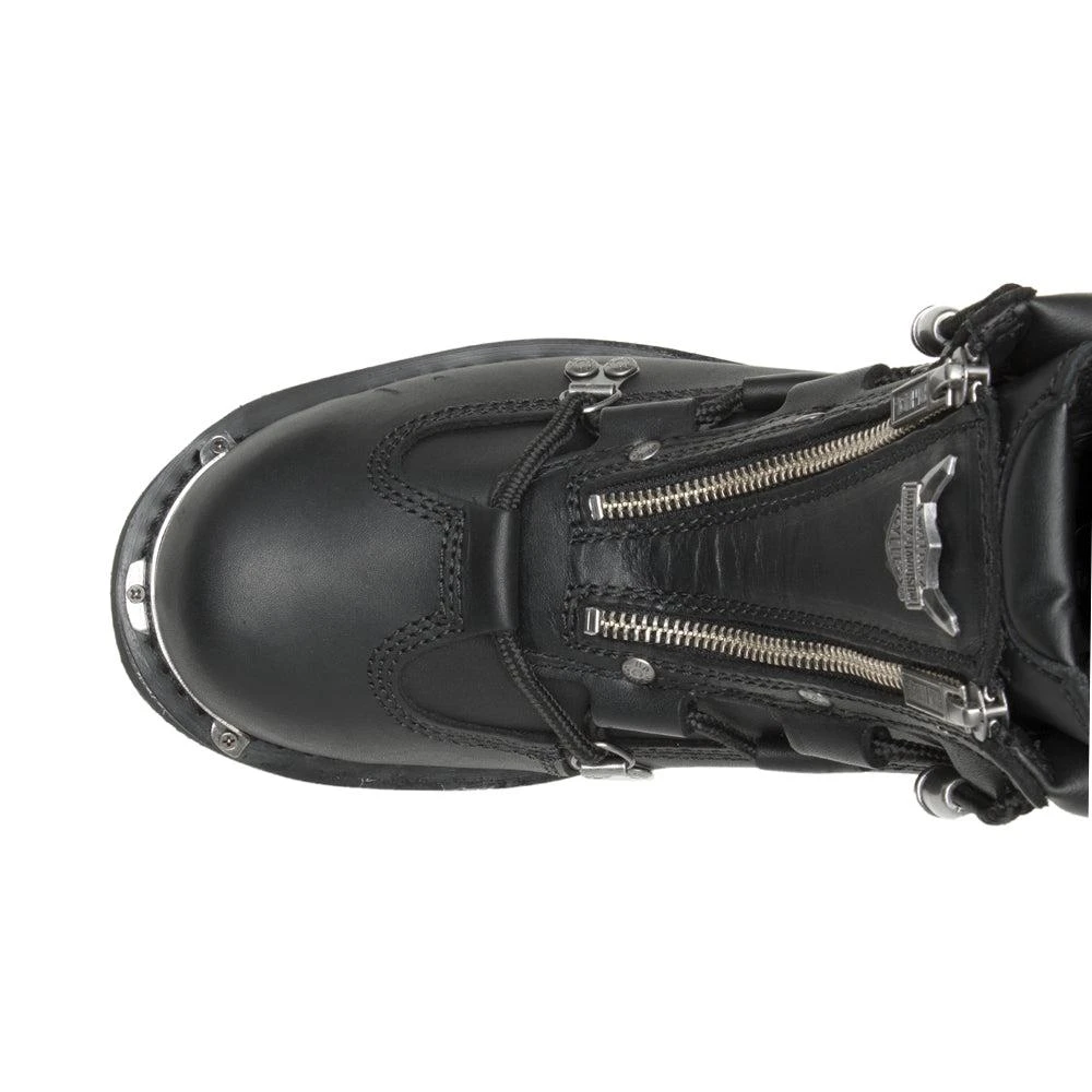 Harley Davidson Brake Light Round Toe Motorcycle Boots 4