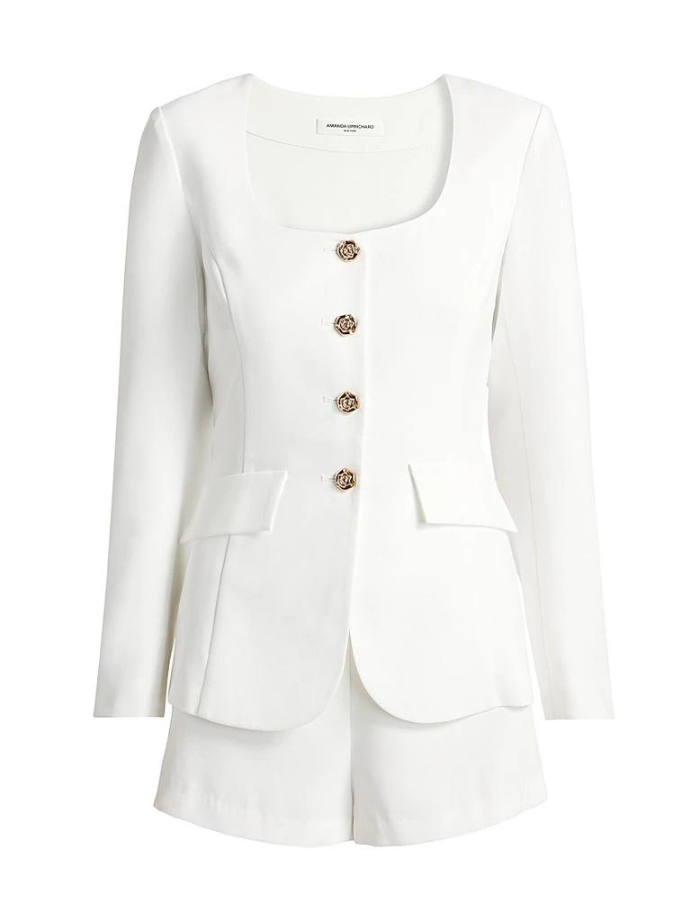 Amanda Uprichard Kyla Blazer Romper 1