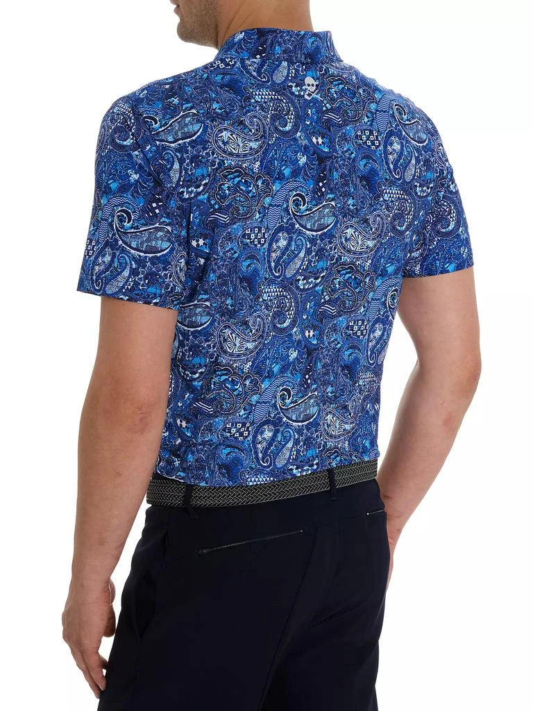 Robert Graham Paisley Polo Shirt 3