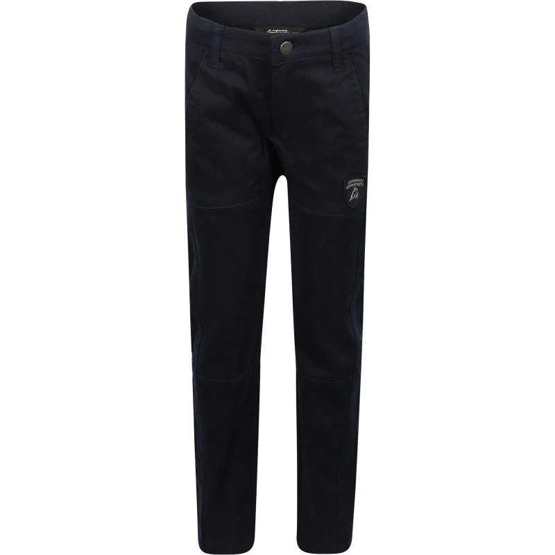 AUTOMOBILI LAMBORGHINI Logo trousers in navy 1