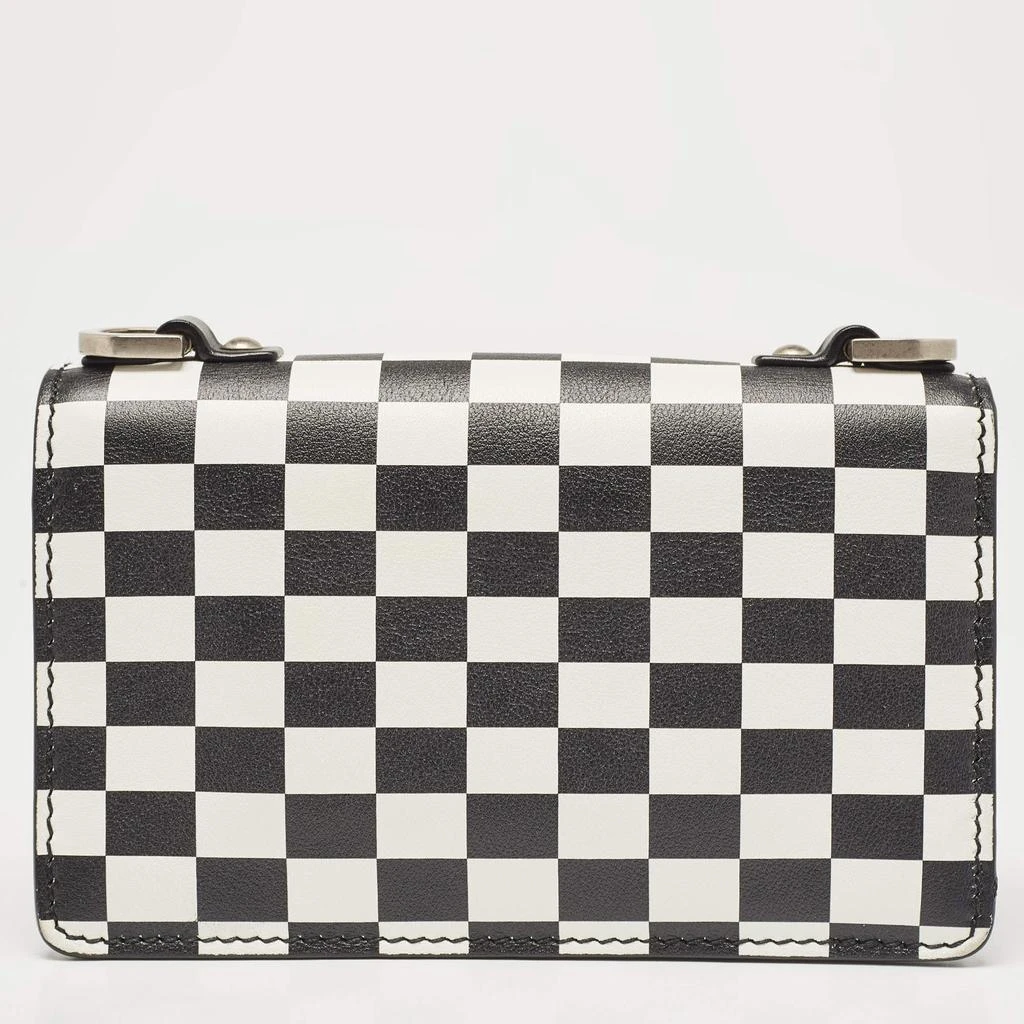 Dior Dior Black/White Leather Miss J'Adior Checkered Crossbody Bag 4