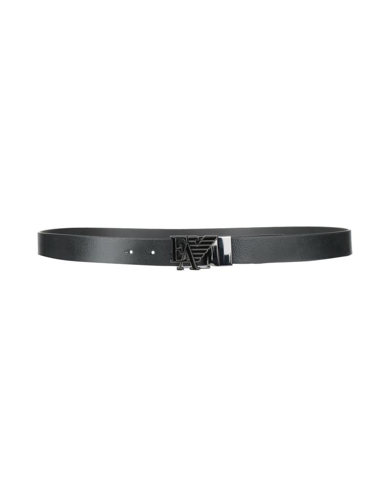 小物 90s EMPORIO ARMANI l Design Belt Leather belt with logo buckle brand EMPORIO ARMANI