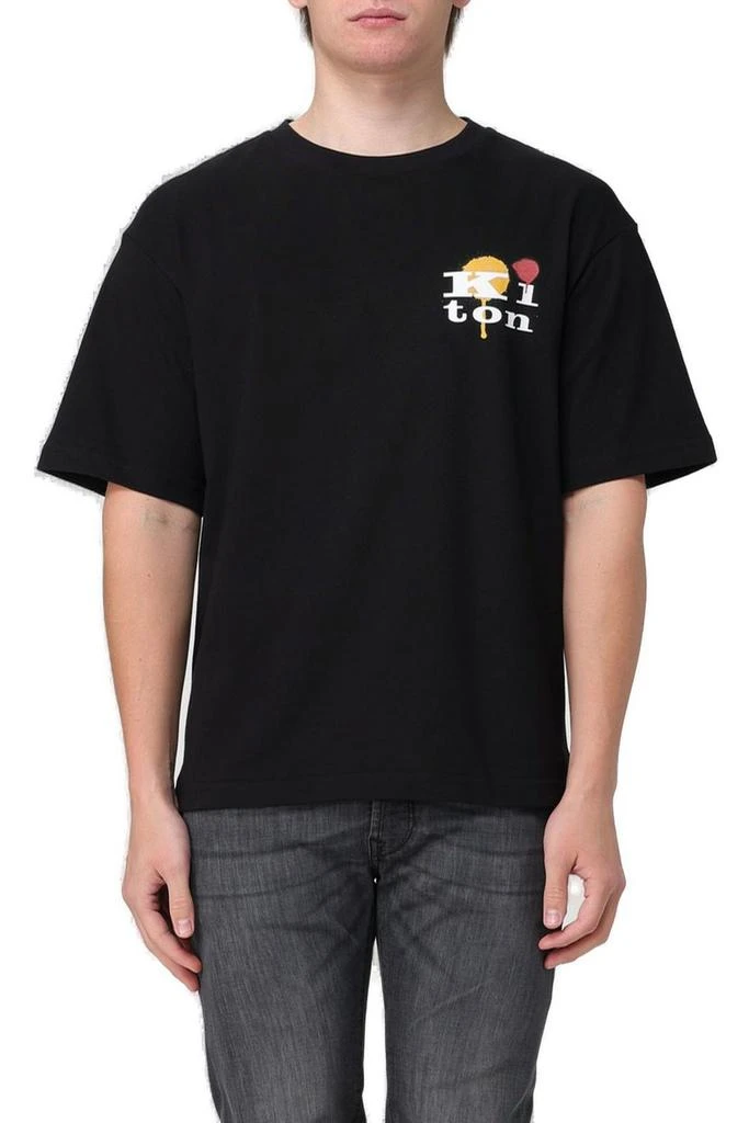 Kiton Kiton Logo Printed T-Shirt 1