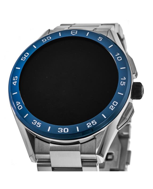 TAG Heuer Tag Heuer Connected Modular 45 Blue Digital Dial Stainless Steel Men's Watch SBG8A11.BA0646-SD