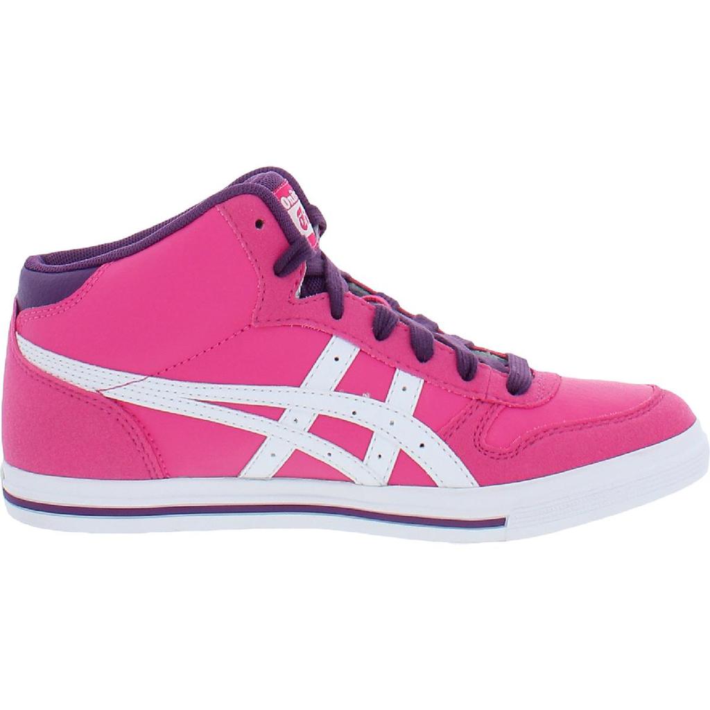 Onitsuka Tiger Aaron MT GS Girls Faux Leather High-Top Casual and Fashion Sneakers